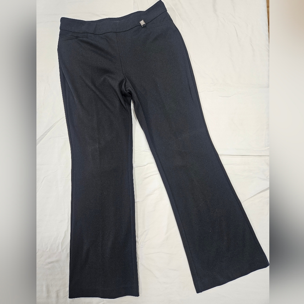 New York & Company Black Flare Pants -  Large